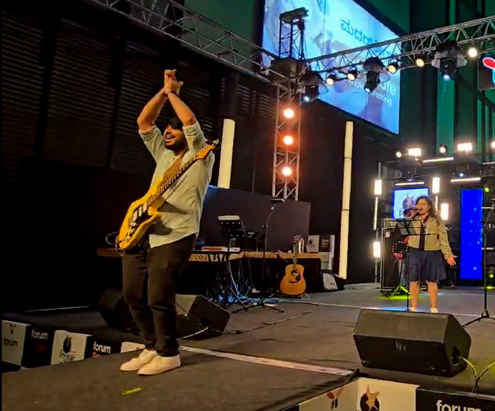 Festival outdoor performance